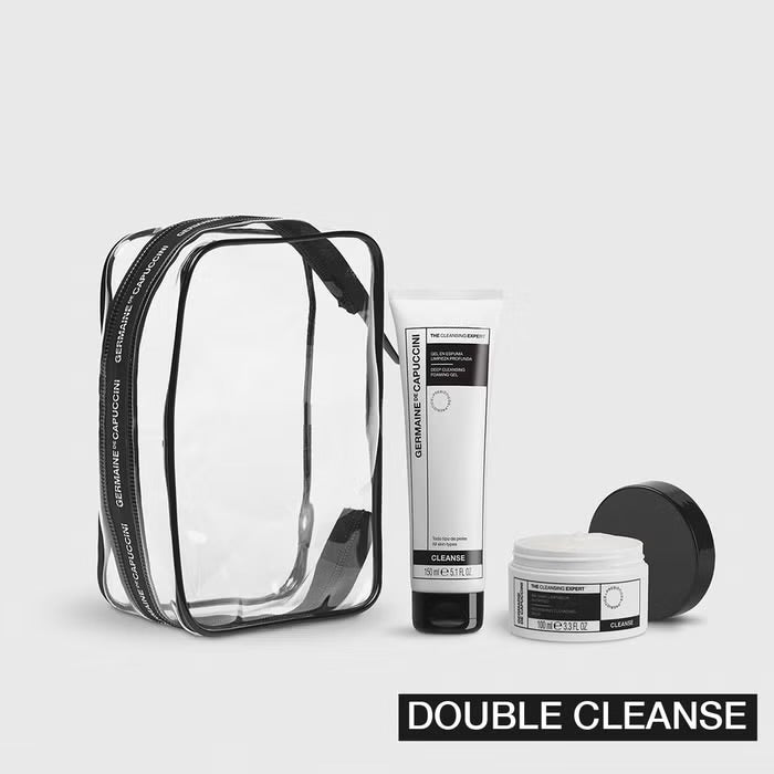 Double Cleansing Routine: Nourishing Balm + Foaming Gel