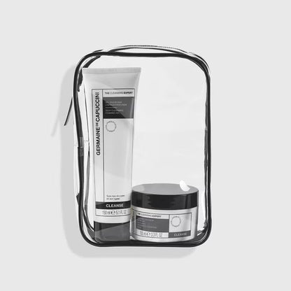 Double Cleansing Routine: Nourishing Balm + Foaming Gel